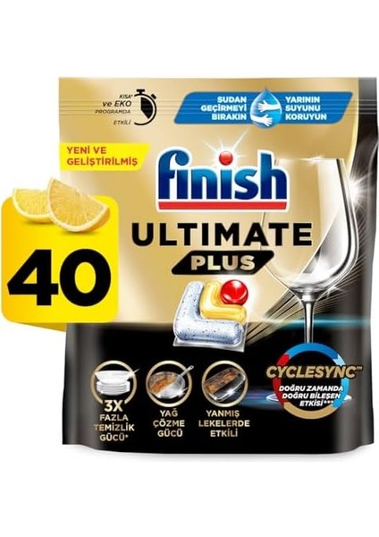 Finish Ultimate Plus Limon 40'lı modelleri