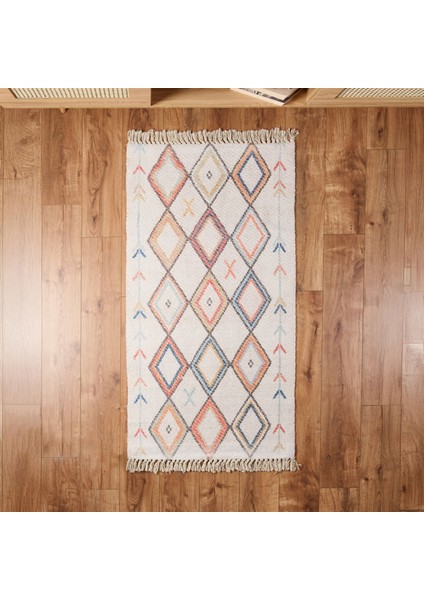 Soft Cora Kilim - Ekru - 80X150 cm