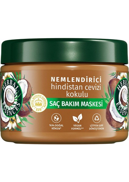2 Adet Herbal Essences Saç Maskesi Core Coconut 300 ml fiyatları