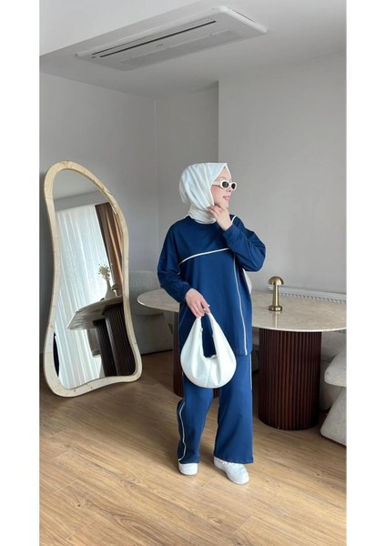 Olivia Kadın Mevsimlik Penye Alt Üst Spor ve Rahat Tesettür Ikili Takım modelleri