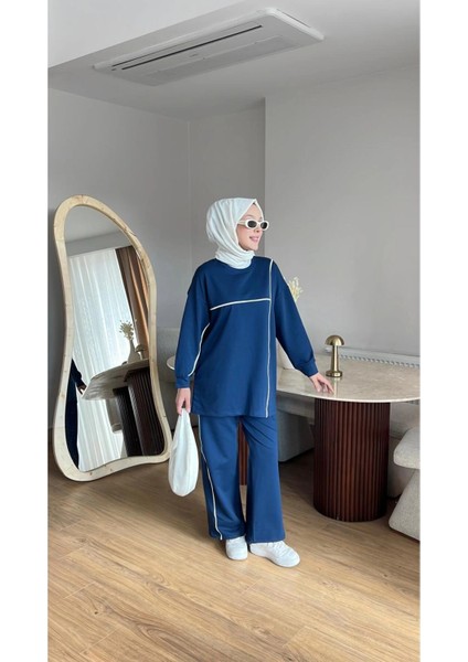 Olivia Kadın Mevsimlik Penye Alt Üst Spor ve Rahat Tesettür Ikili Takım fırsatları