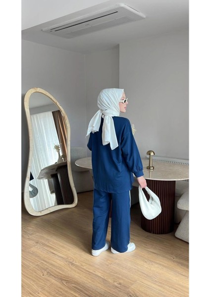 Olivia Kadın Mevsimlik Penye Alt Üst Spor ve Rahat Tesettür Ikili Takım indirimleri