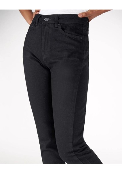 New Bestie Mam Jean Yüksek Bel Likralı Denim Pant. fırsatları