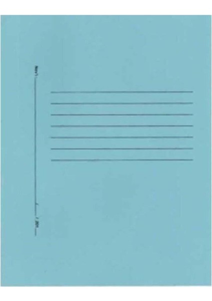 Tam Kapak Dosya Lüks Mavi