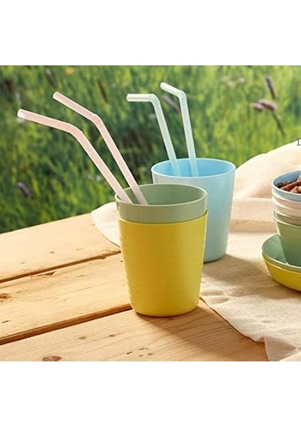 Ikea 004 613.79 Çocuk Plastik Bardağı Pastel Çok Renkli 17 cm (6'lı Paket) fiyatları