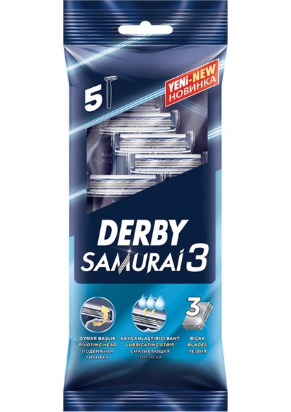 Samurai 3 5'li Poşet 2 Adet