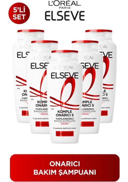 3'lü L'oréal Paris Elseve Mucizevi Yağ Besleyici Bakım Şampuanı 400 ml