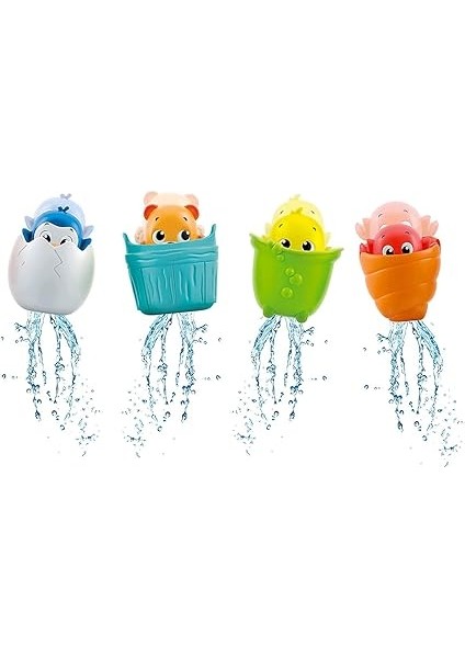 Baby Clementoni - Saklanan Su Arkadaşları Banyo Oyuncağı, Tekli modelleri