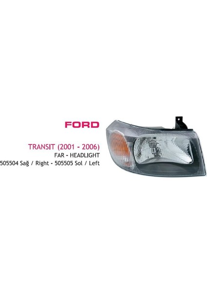 Far Ford Transıt Sol 2000-