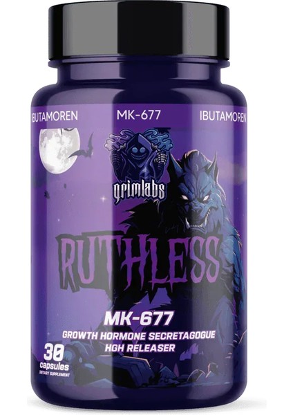 MK677 Ibutamoren 25 Mg 30 Caps