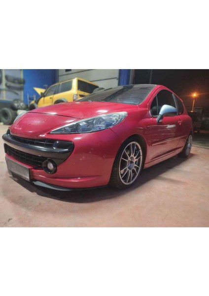 Peugeot 207 Uyumlu Evrensel Universal 3 Parça Cupra Kupra Ön Ek Tampon Dili Lip Esnek Karlık fiyatları