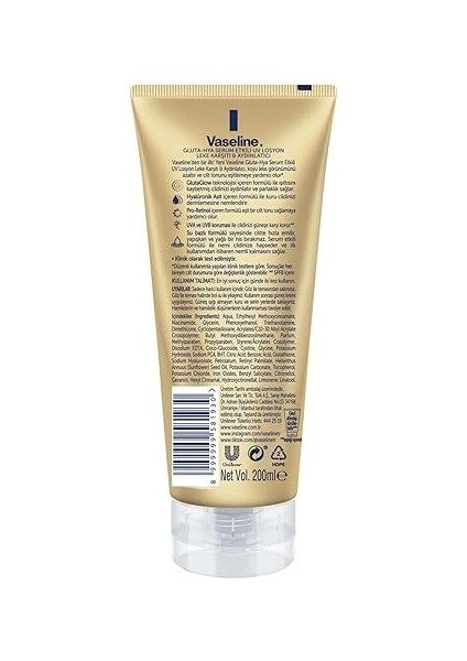 Gluta Hya Serum Etkili Uv Losyon Leke Karşıtı ve Aydınlarıcı 200 ml modelleri