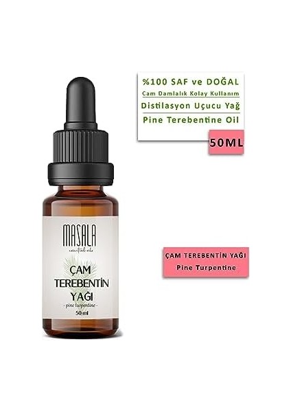 Masala Çam Terebentin Yağı 50 Ml.