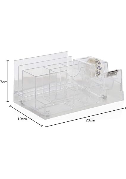 0815 Sef Desk Organizer (Bant Kesicili)(Şeff.) fırsatları