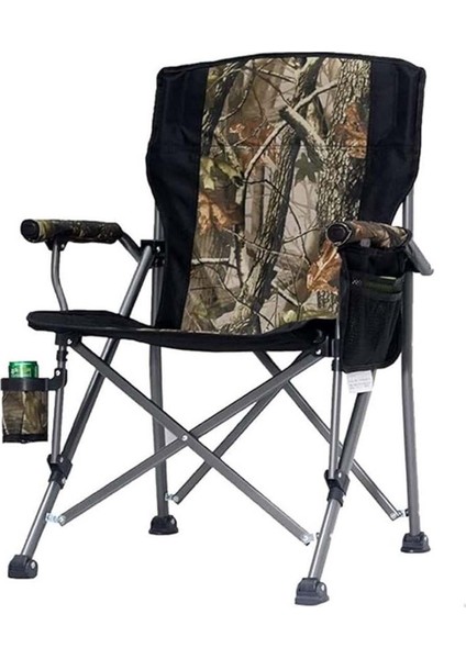 River Side Katlanabilir Kamp Sandalyesi Kamuflaj