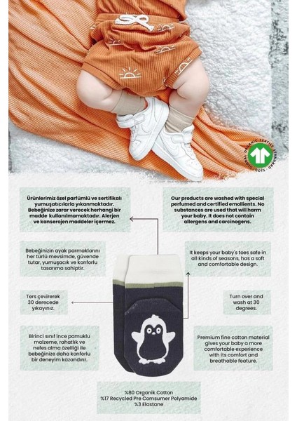 Bfs Bistyle Hayvan Figürlü Kaymaz Erkek Soket Çorap 2'li BS10119 Antrasit indirimleri