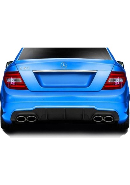 Mercedes W204 (C63-C180-C200-C250) 2012-2015 Difüzör Parlak Siyh modelleri