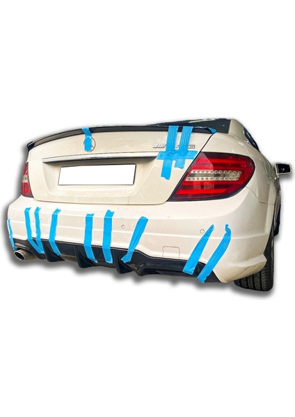 Mercedes W204 (C63-C180-C200-C250) 2012-2015 Difüzör Parlak Siyh