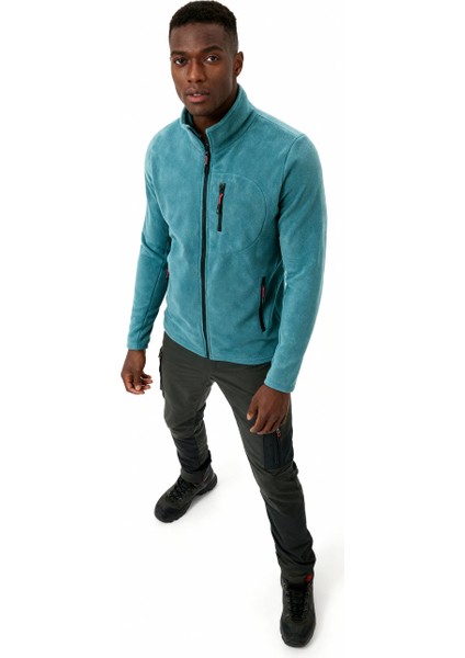 Erkek Extreme Rüzgar Geçirmez Cepli Outdoor Tam Fermuarlı Polar Ceket E223 modelleri