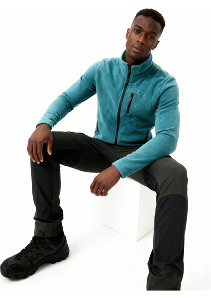 Erkek Extreme Rüzgar Geçirmez Cepli Outdoor Tam Fermuarlı Polar Ceket E223 fırsatları