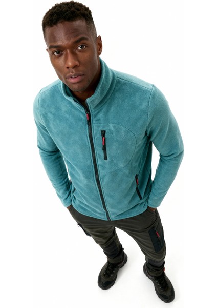 Erkek Extreme Rüzgar Geçirmez Cepli Outdoor Tam Fermuarlı Polar Ceket E223 indirimleri