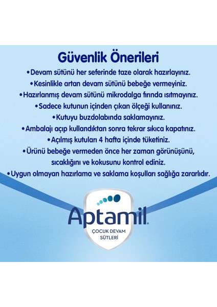 Bfs Aptamil Devam Sütü Maması No3 9-12 Ay 800 gr fiyatları