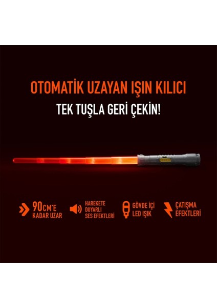 Bfs Power Saber Işın Kılıcı Kırmızı modelleri