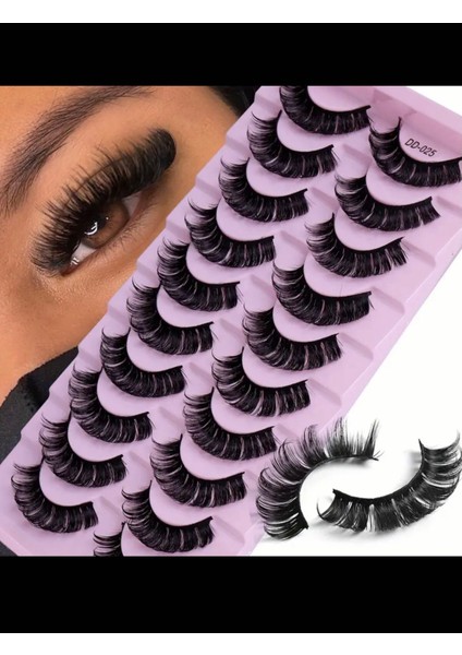 Takma Kirpik Rus Volume Yoğun