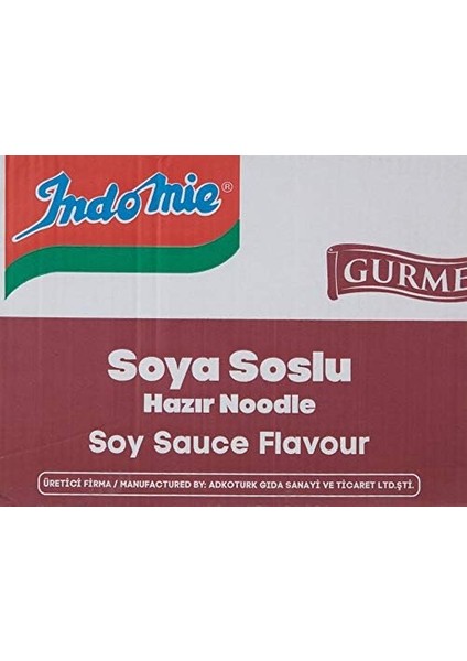 Indomie Gurme Paket Soya Soslu 80 gr Koli 40&apos;lı fiyatları