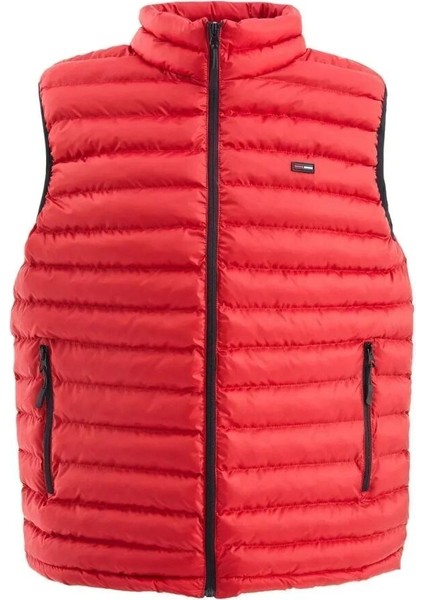 İçi Astarlı Su ve Rüzgar Geçirmez Cepli Erkek Yelek fırsatları