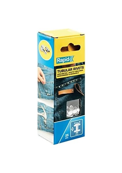 Deri Için Delikli Perçinler, 8 mm Başlı Perçinler, Gümüş Renkli, 25 Adet (2 Parça) modelleri