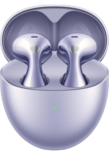 6 Kablosuz Kulaklık – Konforlu ve Kulak Yapısına Uygun Tasarım, Çift Sürücülü Gerçek Ses Deneyimi, Açık Tasarımlı Aktif Gürültü Engelleme, 36 Saat Pil Ömrü, IP54 Suya Dayanıklılık, Mor