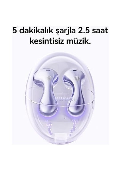 6 Kablosuz Kulaklık – Konforlu ve Kulak Yapısına Uygun Tasarım, Çift Sürücülü Gerçek Ses Deneyimi, Açık Tasarımlı Aktif Gürültü Engelleme, 36 Saat Pil Ömrü, IP54 Suya Dayanıklılık, Mor fiyatları