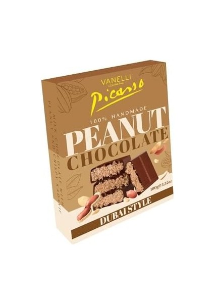 Picasso Yer Fıstıklı Dubai Çikolatası 100 gr