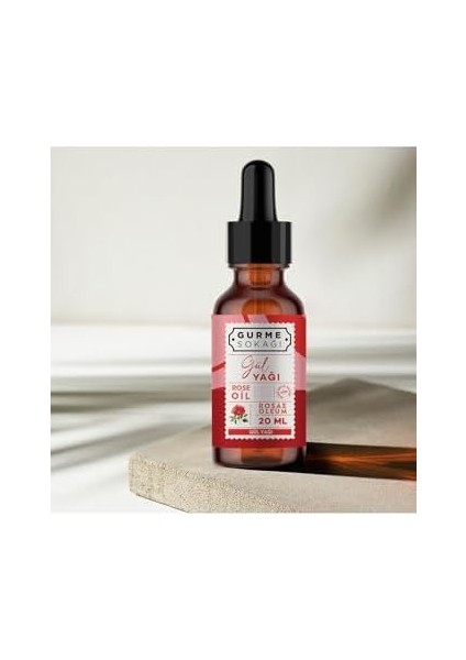 Gurme Sokağı Gül Aroması Yağı 20 ml