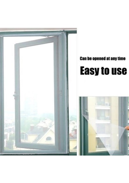 Tüm Cam Pencere Kapılara Uyumlu Çift Kanat Pencere Sinekliği fırsatları