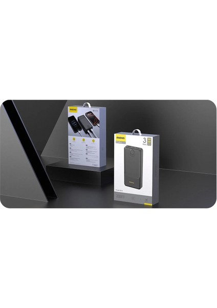 Powerbank Dudao K10PRO 2.4A 20000MAH 2 x Usb-A - Siyah (5324) modelleri