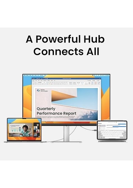 MacBook Pro/air Için MA320U 32 Inç 4K 3840X2160 Ekran, 90 W Usb-C, Mac Renk Eşleştirme, Mac'te Parlaklık ve Ses Kontrolü, Ayarlanabilir Ayak, P3 Renk Gamı. modelleri