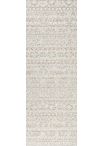 Krem Bej Iskandinav Modern Tasarım Sisal Bukle Özel Ölçü Salon Oturma Odası Koridor Halısı Yolluk