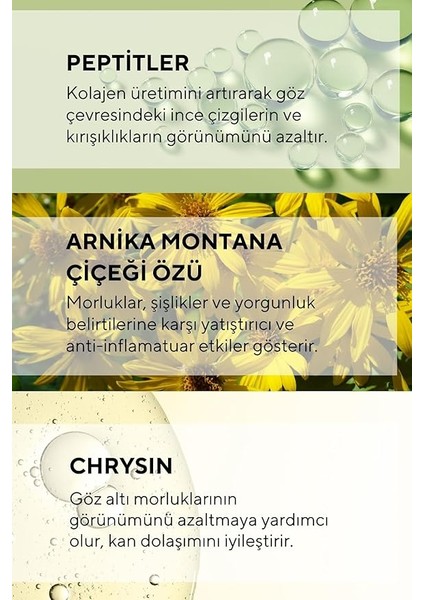 Altı Torbalanma ve Morluk Karşıtı Arnica Montana Özlü Buz Terapi Kremi 12 ml fırsatları