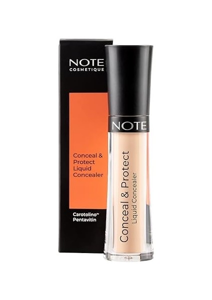 Cosmetics Note Conceal & Protect Likit Concealer - 05, Soft Ivory fırsatları
