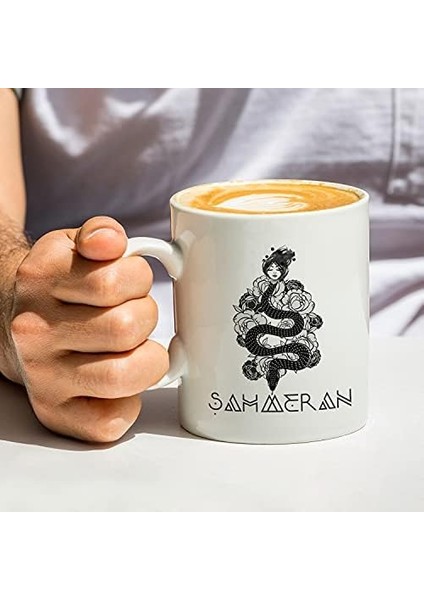 Tasarımlı Hediyelik Şahmeran Baskılı Kupa fiyatları