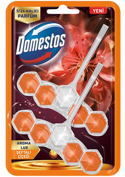 4 Adet Domestos Wc Blok Şeftali Çiceği Lux 2x5'li fiyatları