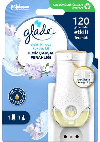 Elektrikli Kit Temiz Çarşaf Ferahlığı 20 ml 2 Adet