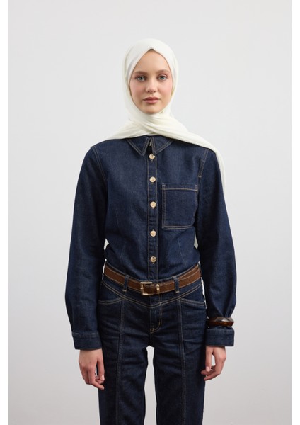 Organik Crash Şal Ekru fiyatları