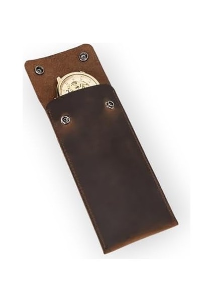 Camasta – Hakiki Deri Saat Kılıfı – El Yapımı Koruma ve Şıklık (Kahverengi) fiyatları