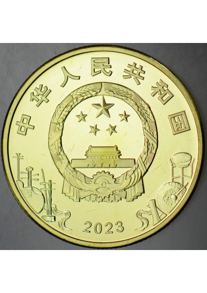 Çin Halk Cumhuriyeti 5 Yuan 2023 Hatıra-Pekin Operası Temalı. Çil. modelleri