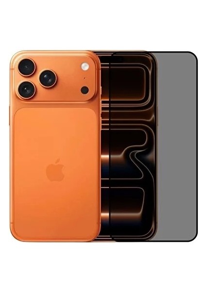 Iphone 17 Pro Max Uyumlu Hayalet Ekran Koruyucu Cam Tam Kaplama 9d