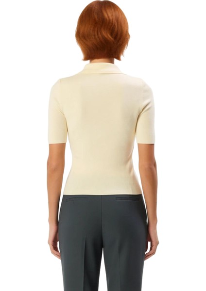 Kadın Büzgülü Triko Bluz Şık Kruvaze Yaka ve Premium Ipliklerle Günlük Şıklık Kaliteli Şık modelleri