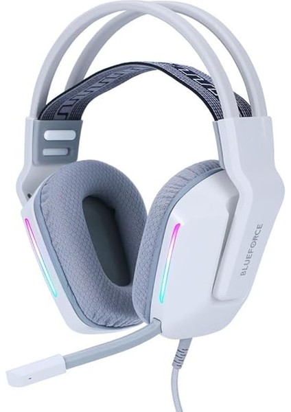 Battle Rgb 7.1 USB Gaming Mikrofonlu Oyuncu Kulaklığı Beyaz fiyatları